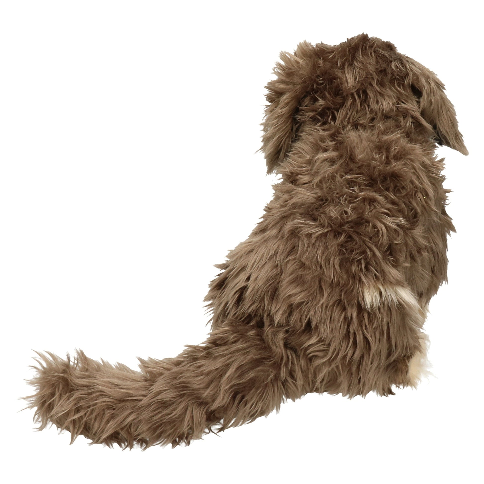 Pluche teckel knuffel - langharig - 45 cm - hondenknuffel - Pluchen speelgoed