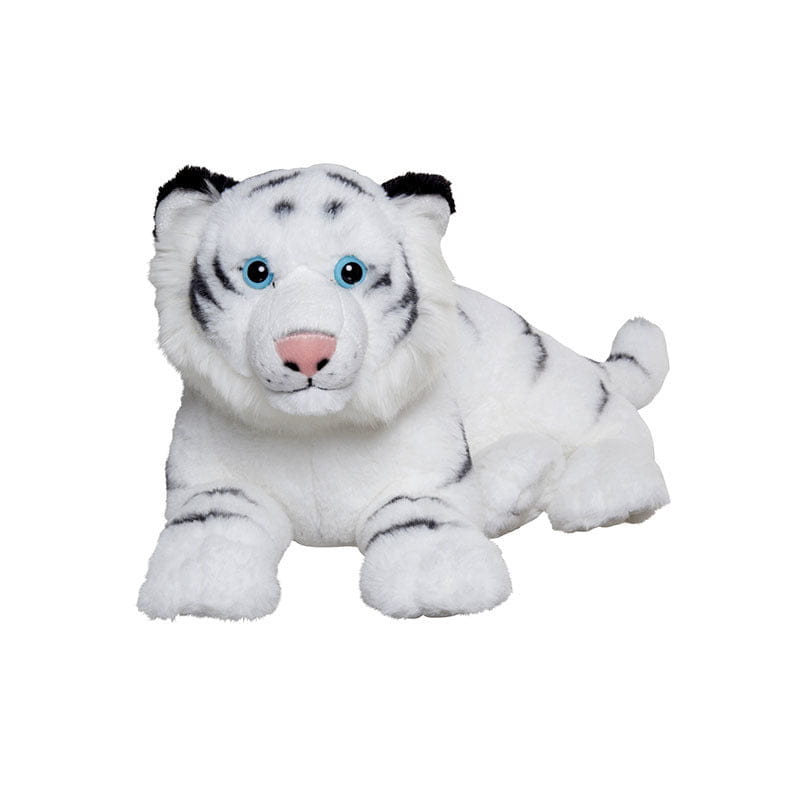 Nature Planet witte tijger knuffel - pluche - 48 cm - Pluchen speelgoed