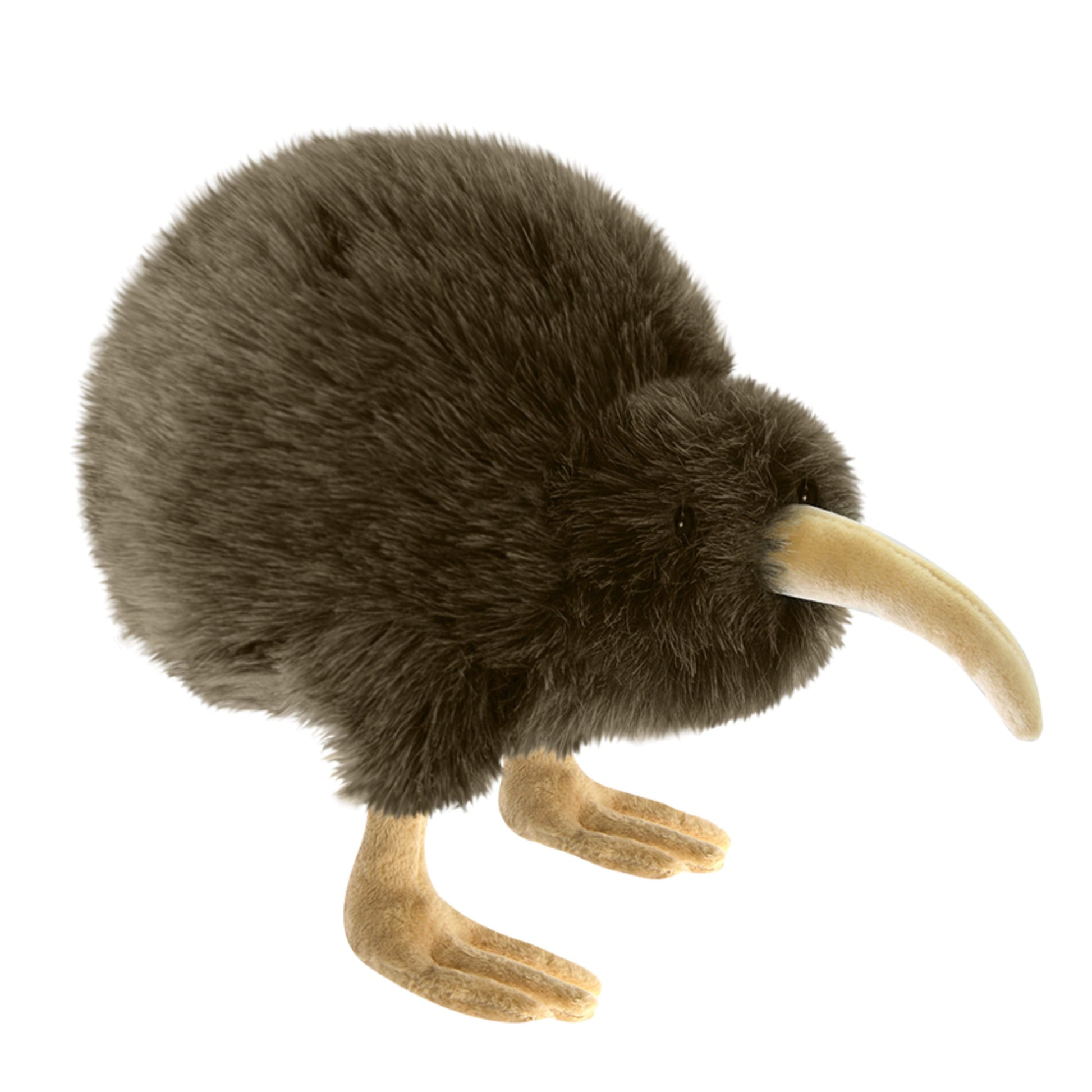 Wild Planet kiwi vogel knuffel - pluche - 26 cm - vogelknuffel - Pluchen speelgoed