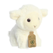 aurora-knuffel-schaap-pluche-lammetje-13-cm-boerderij-knuffeldier_10347607