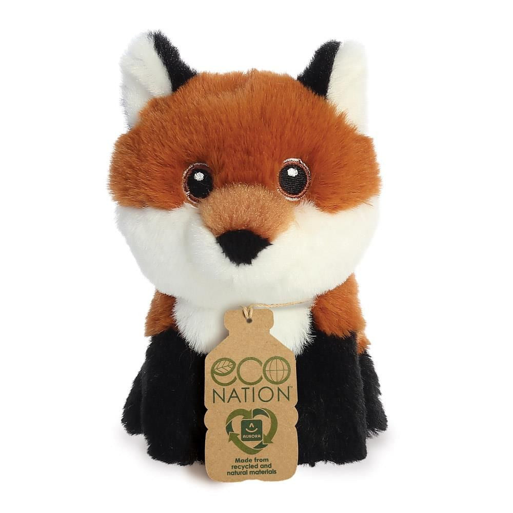aurora-pluche-dieren-knuffels-rode-vos-13-cm-knuffeldieren-vossen-speelgoed_10347609-1