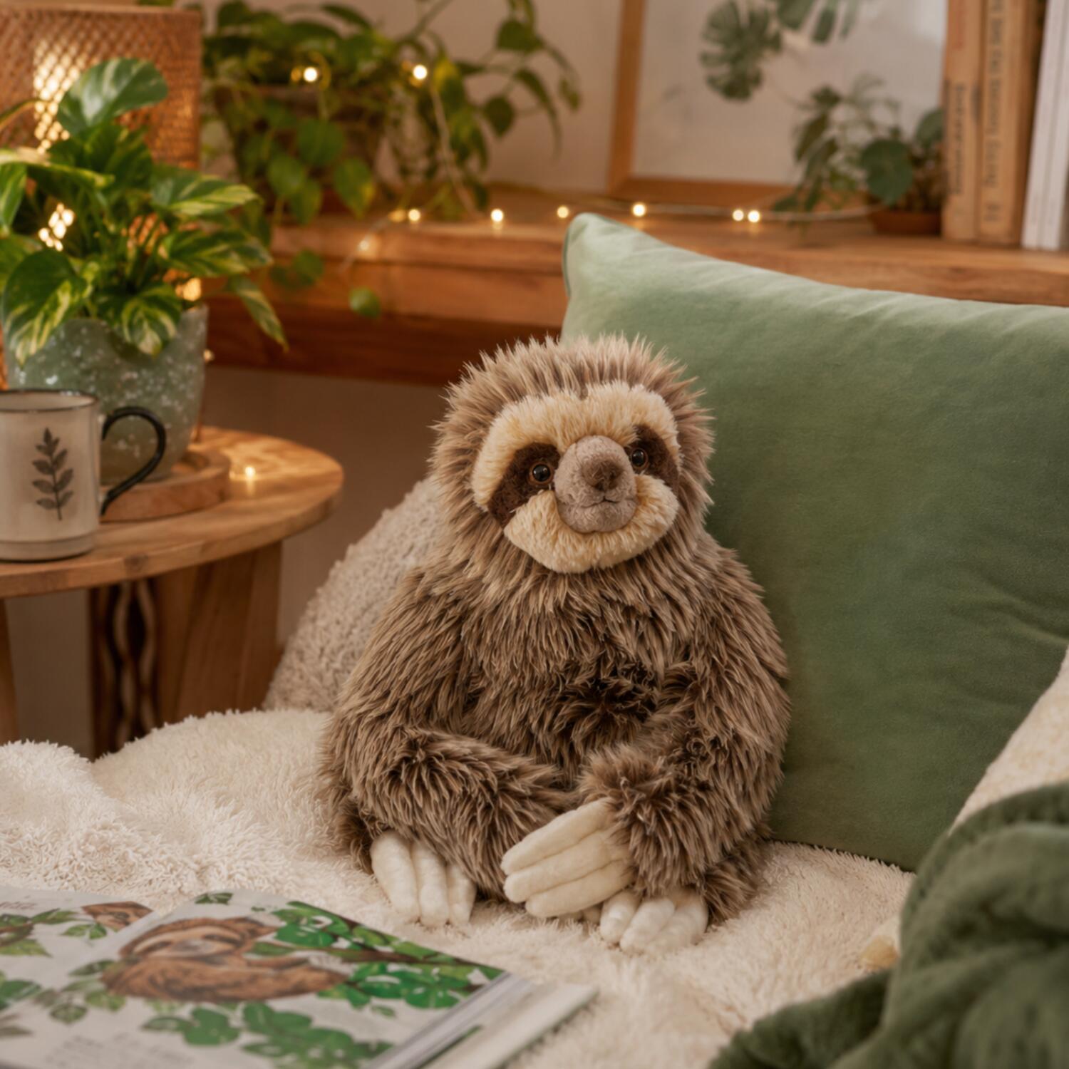 nature-planet-luiaard-knuffel-pluche-30-cm-bruin_10324609-3