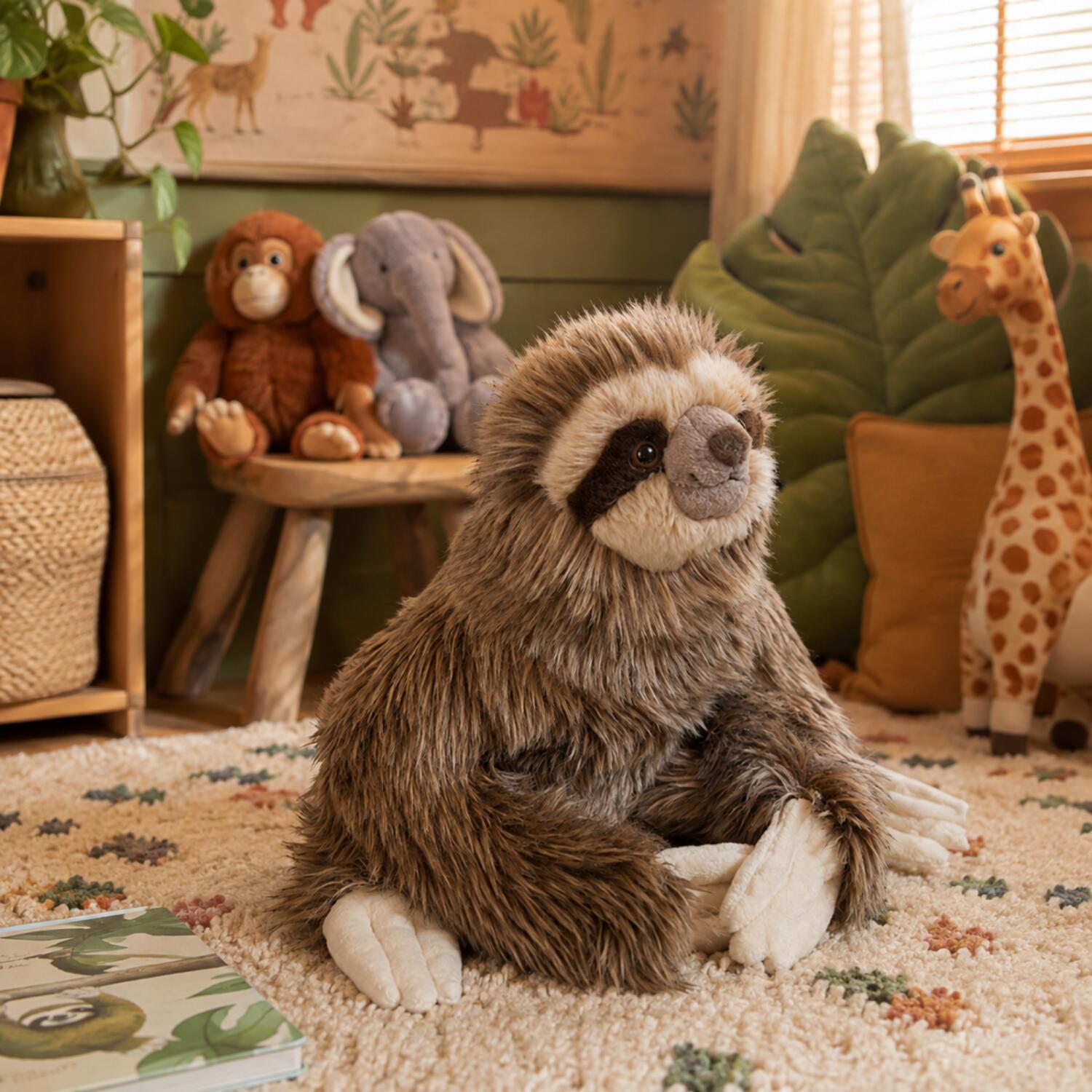 nature-planet-luiaard-knuffel-pluche-30-cm-bruin_10324609-4