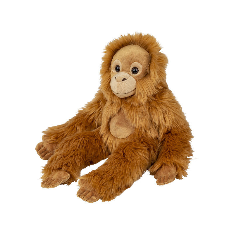 nature-planet-orang-utan-aap-bruin-rood-45-cm-pluche-dieren-knuffels-apen_10324610