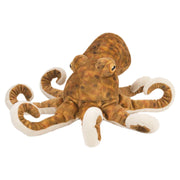 wild-republic-pluche-dier-knuffel-octopus-inktvis-30-cm-bruin-zeedieren_10346610