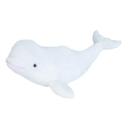Wild Republic beluga walvis knuffel - pluche - 30 cm - wit - Pluchen speelgoed
