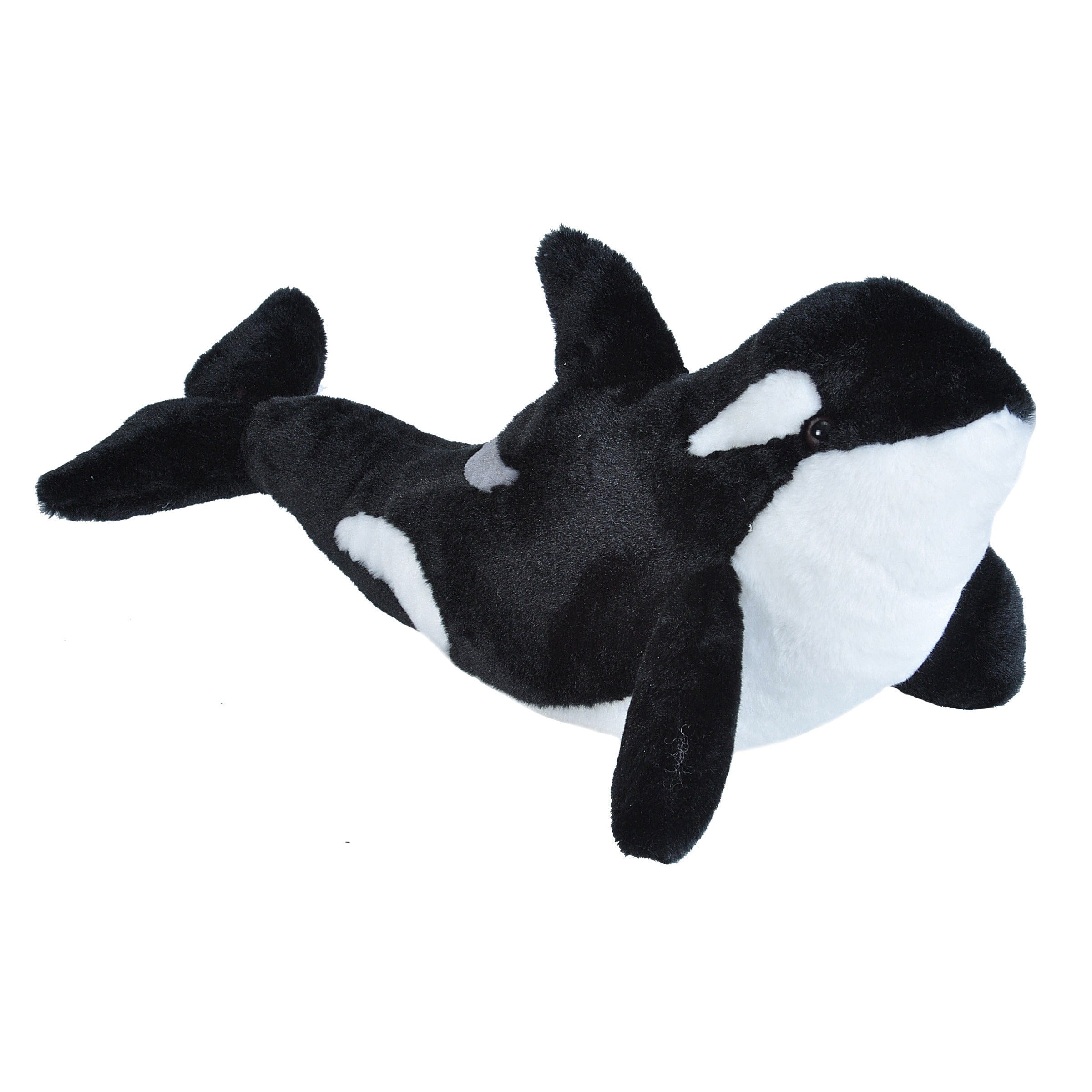 Wild Republic orka knuffel - pluche - 30 cm - zwart/wit - Pluchen speelgoed