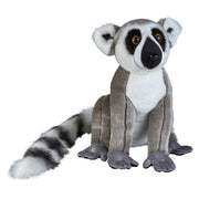 Pluche grijze ringstaartmaki knuffel - 50 cm - aapje - Pluchen speelgoed