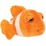 Suki Gifts clownvis knuffel - pluche - 25 cm - oranje - Nemo - Pluchen speelgoed