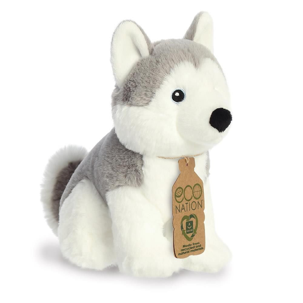 aurora-pluche-husky-hond-eco-nation-huisdieren-knuffel-21-cm_10347618