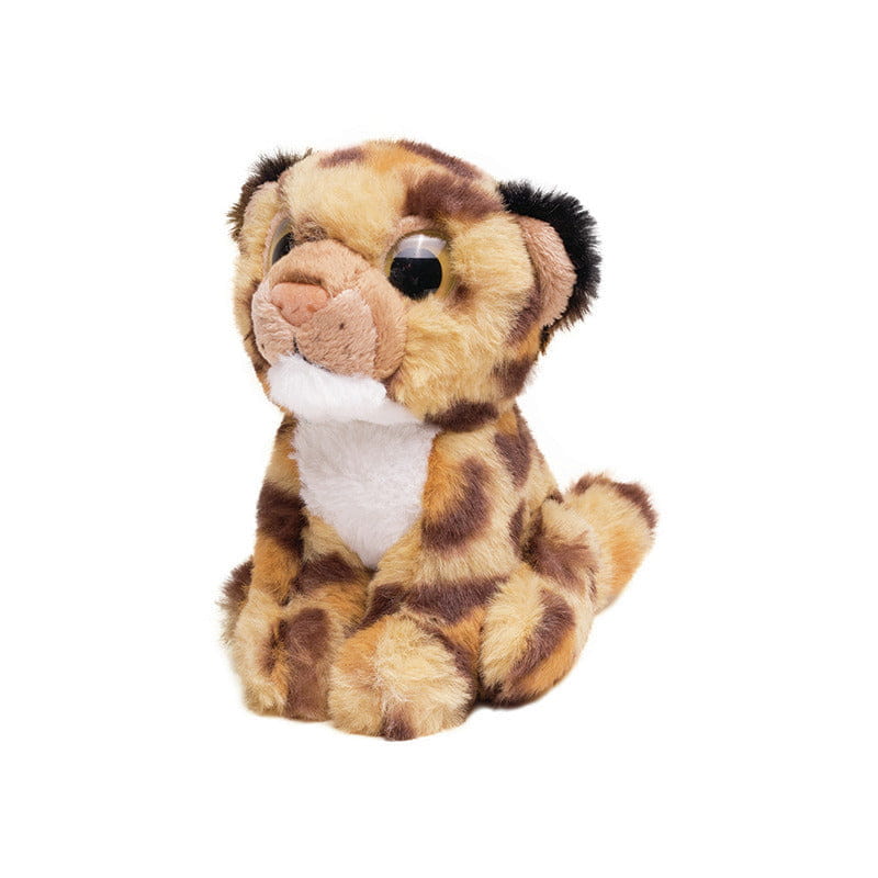 Pluche luipaard knuffel - 13 cm - knuffeldier - Pluchen speelgoed