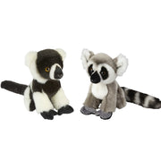 apen-serie-zachte-pluche-knuffels-2x-stuks-ringstaart-maki-en-pinche-aapje-van-18-cm_10363619