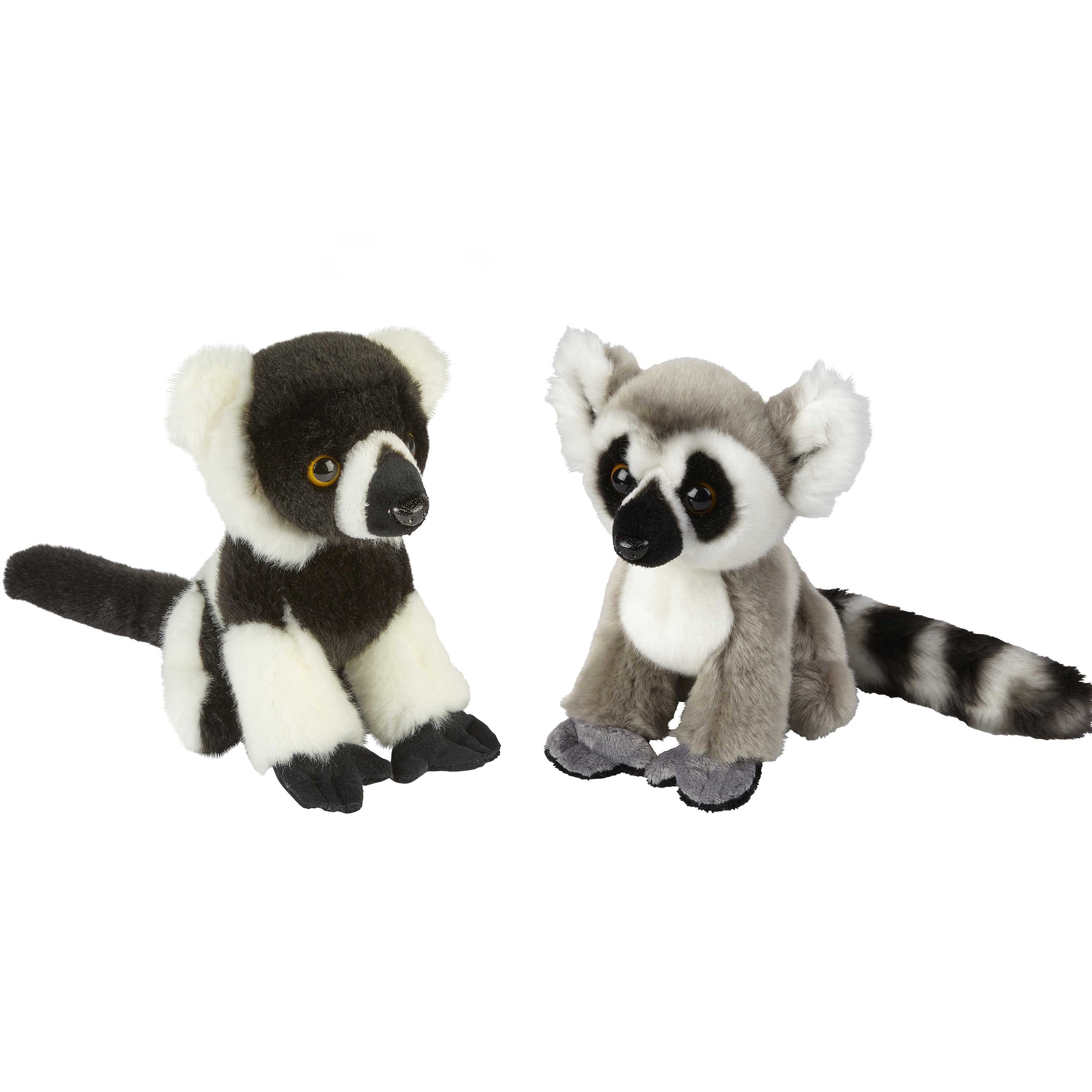 apen-serie-zachte-pluche-knuffels-2x-stuks-ringstaart-maki-en-pinche-aapje-van-18-cm_10363619