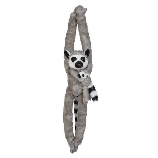 pluche-direnknuffel-ringstaart-maki-hangend-met-baby--85-cm-apen-knuffelbeesten_10158623