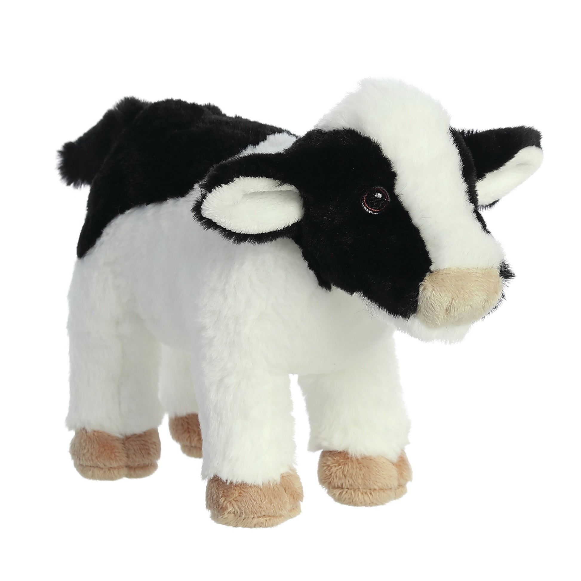 aurora-knuffeldier-koe-pluche-knuffel-zwart-wit-26-cm-knuffeldieren-boerderij-dieren_10347628-1