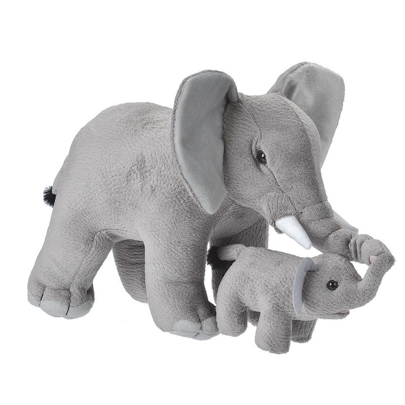 pluche-olifant-met-kalfje-knuffels-grijs-38-cm-dierenknuffel_10141633
