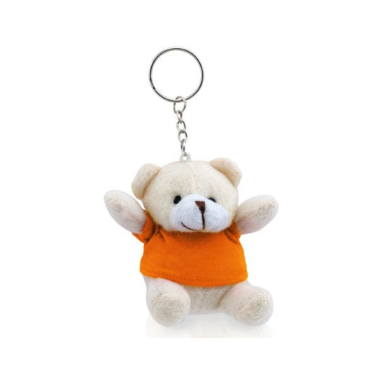 pluche-teddybeer-knuffel-sleutelhanger-oranje-8-cm-beren-dieren-sleutelhangers_10057636