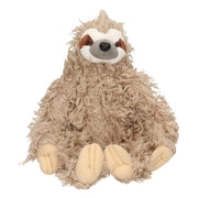 Wild Republic luiaard knuffel - pluche - 30 cm - grijs - dierenknuffel - Pluchen speelgoed