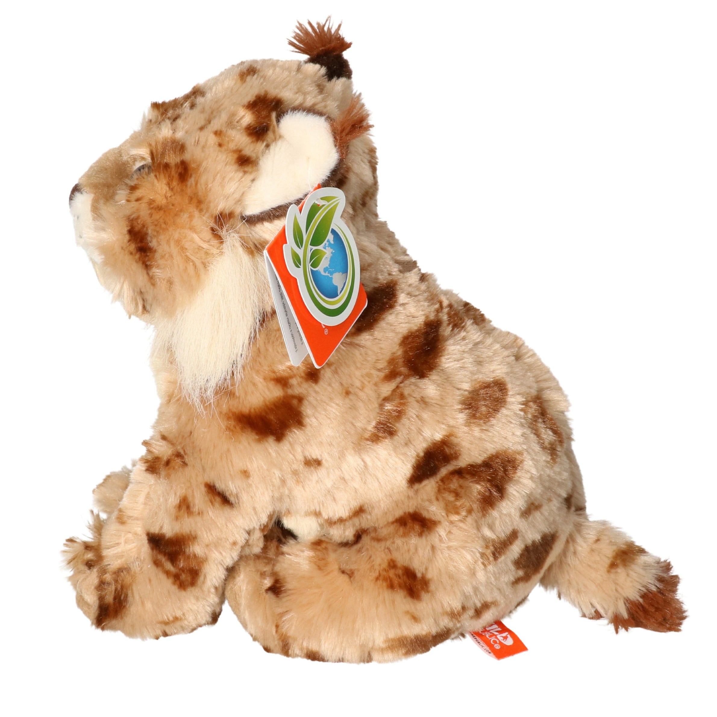 Wild Republic lynx knuffel - pluche - 30 cm - dierenknuffel - Pluchen speelgoed