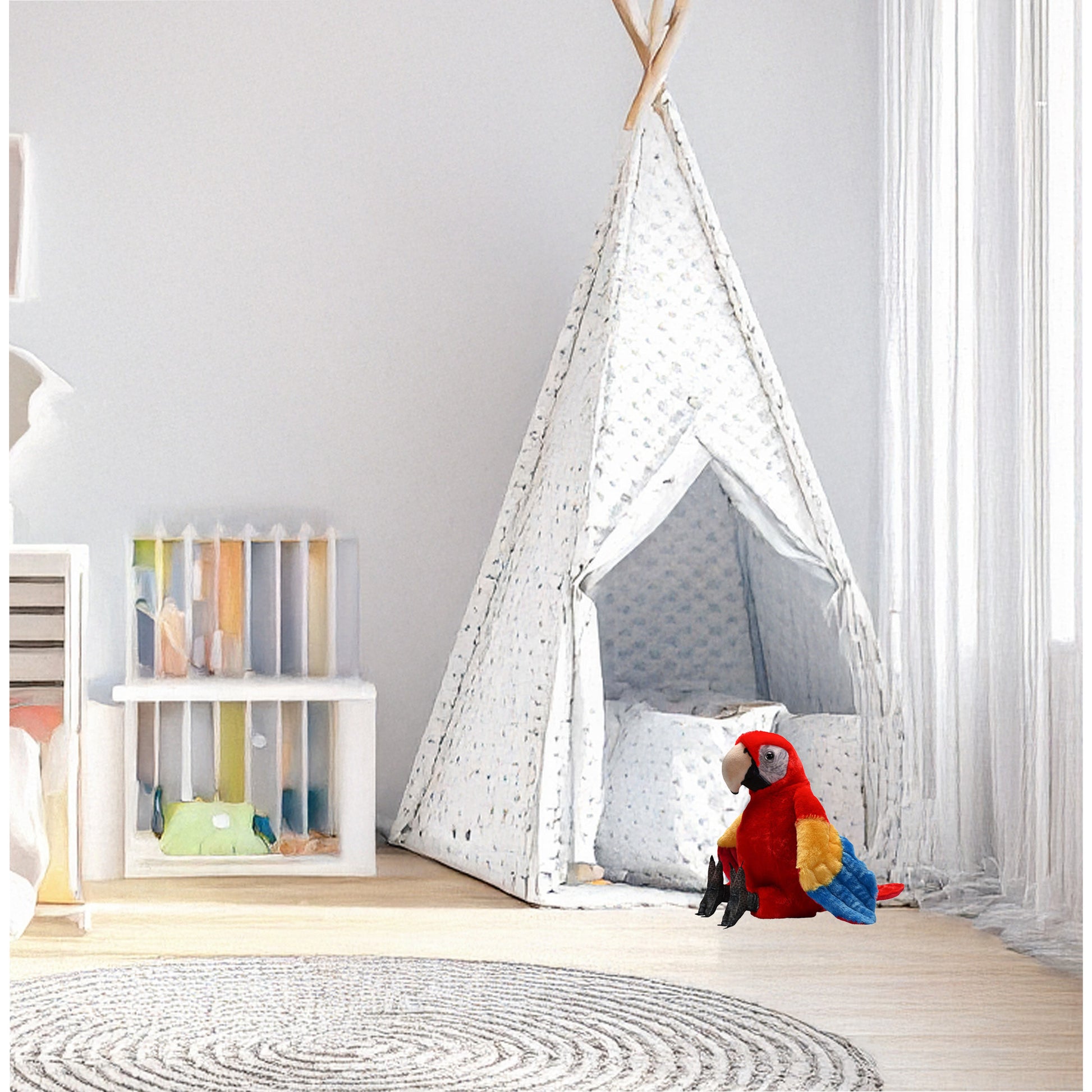 wild-republic-ara-knuffel-rood-pluche-33-cm-vogels-dieren-papegaai_10465642-1