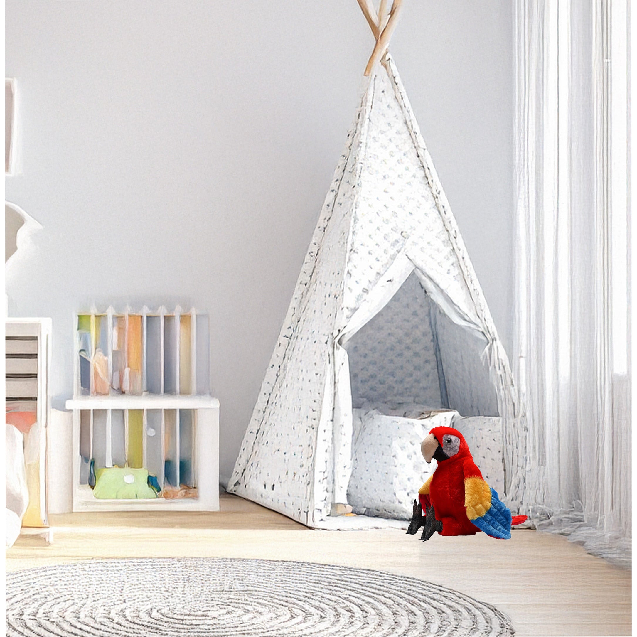 wild-republic-ara-knuffel-rood-pluche-33-cm-vogels-dieren-papegaai_10465642-1