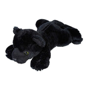 Zwarte panter knuffel - pluche - 25 cm - wilde dieren - Pluchen speelgoed