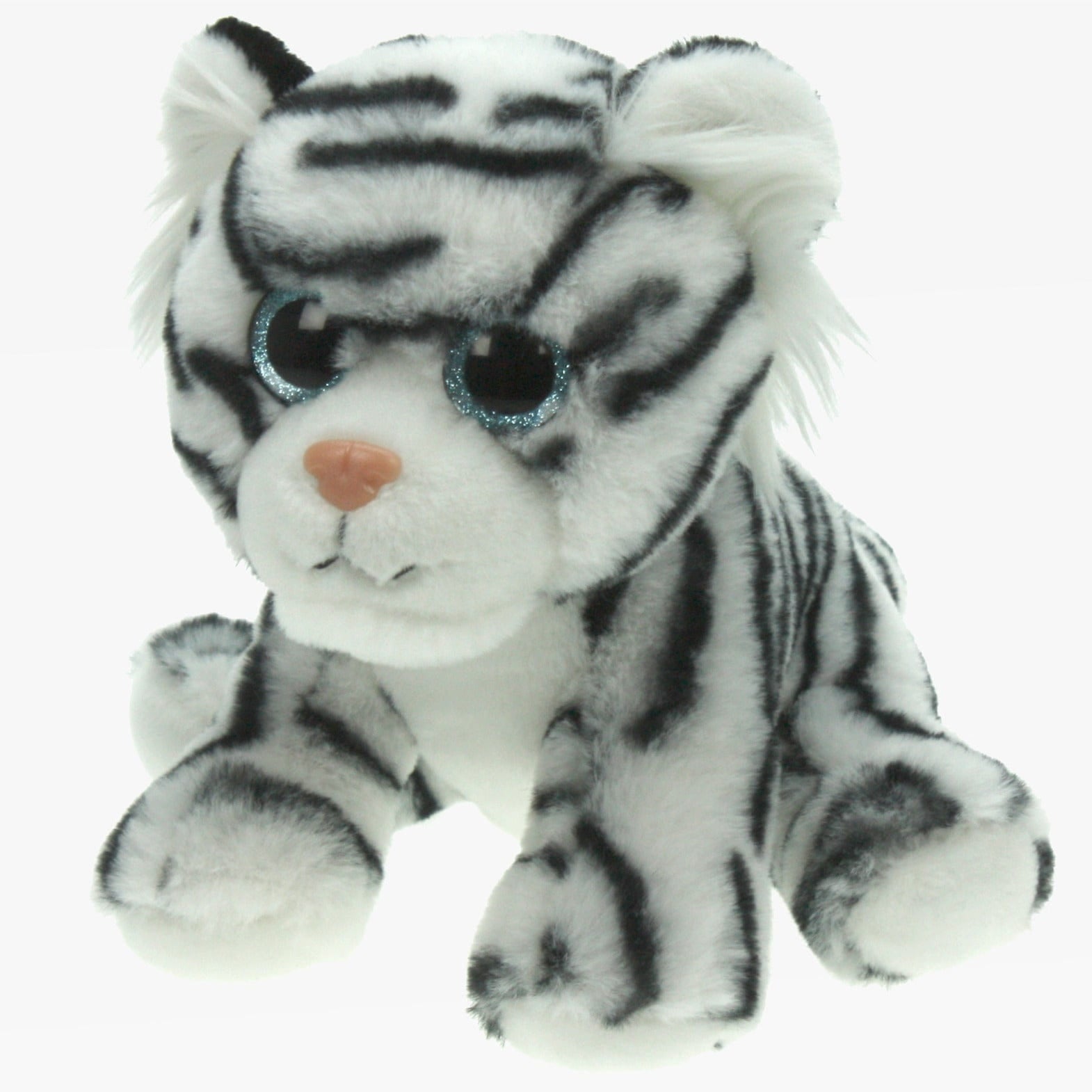 Witte tijger knuffel - pluche - 25 cm - dierenknuffel - Pluchen speelgoed