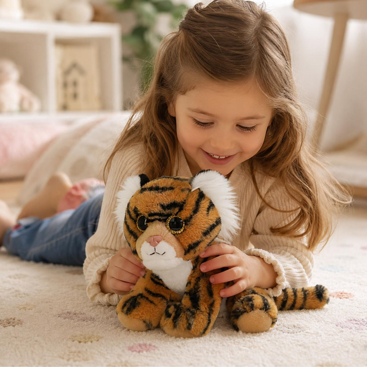 bruine-tijger-knuffel-pluche-25-cm-dierenknuffel_10326646-5