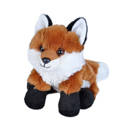 Wild Republic vos knuffel - pluche - 18 cm - rood - dierenknuffel - Pluchen speelgoed