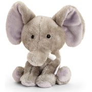 Keel Toys olifant knuffel - pluche - 14 cm - dierenknuffel - Pluchen speelgoed