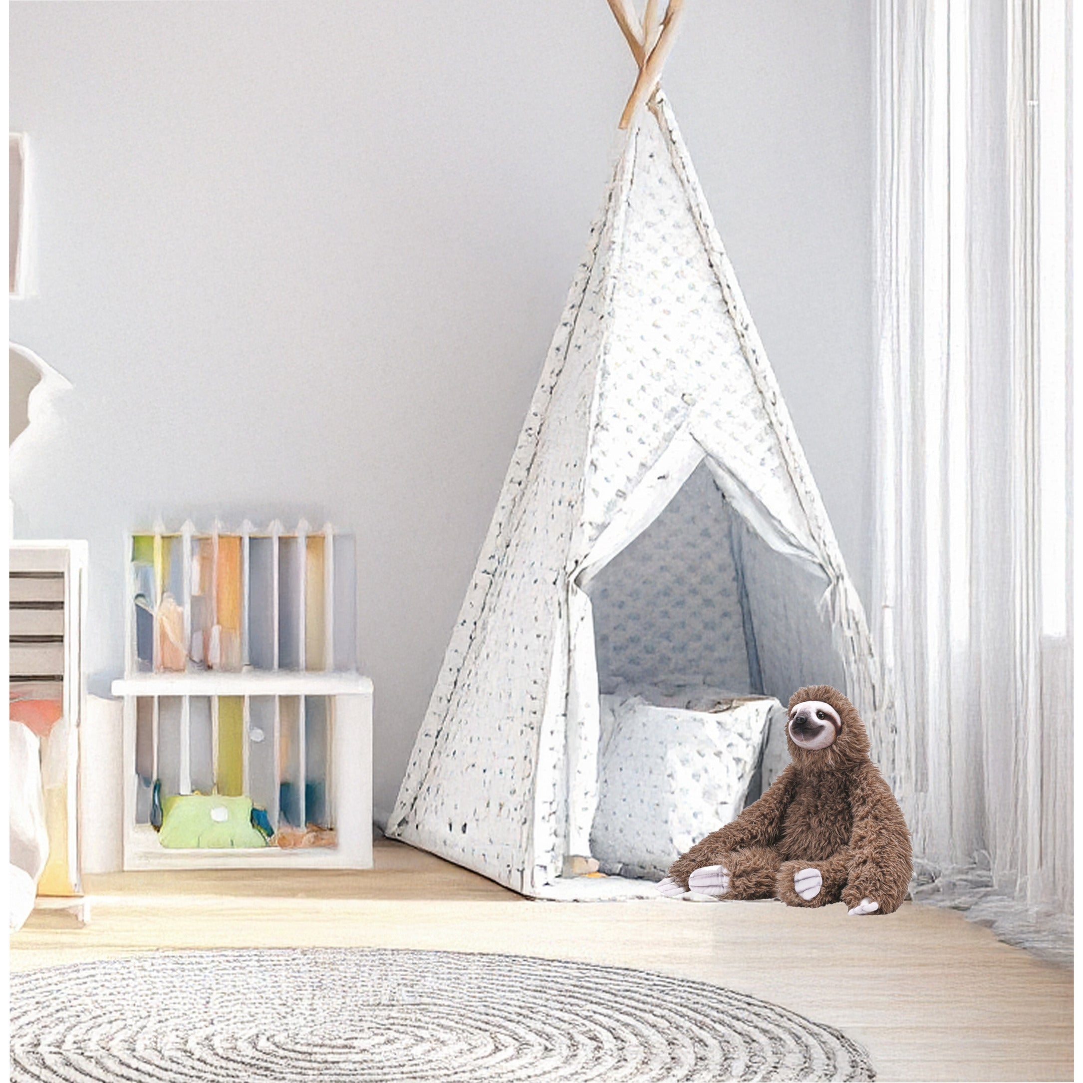 wild-republic-luiaard-knuffel-pluche-knuffeldier-43-cm-zuidamerikaans_10465650-1
