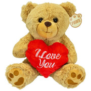 dino-puppets-valentijn-i-love-you-knuffel-beertje-zachte-pluche-rood-hartje-26-cm_10426650