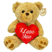 dino-puppets-valentijn-i-love-you-knuffel-beertje-zachte-pluche-rood-hartje-20-cm_10426651