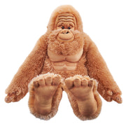 Wild Republic Bigfoot knuffel - pluche - 43 cm - lichtbruin - Pluchen speelgoed