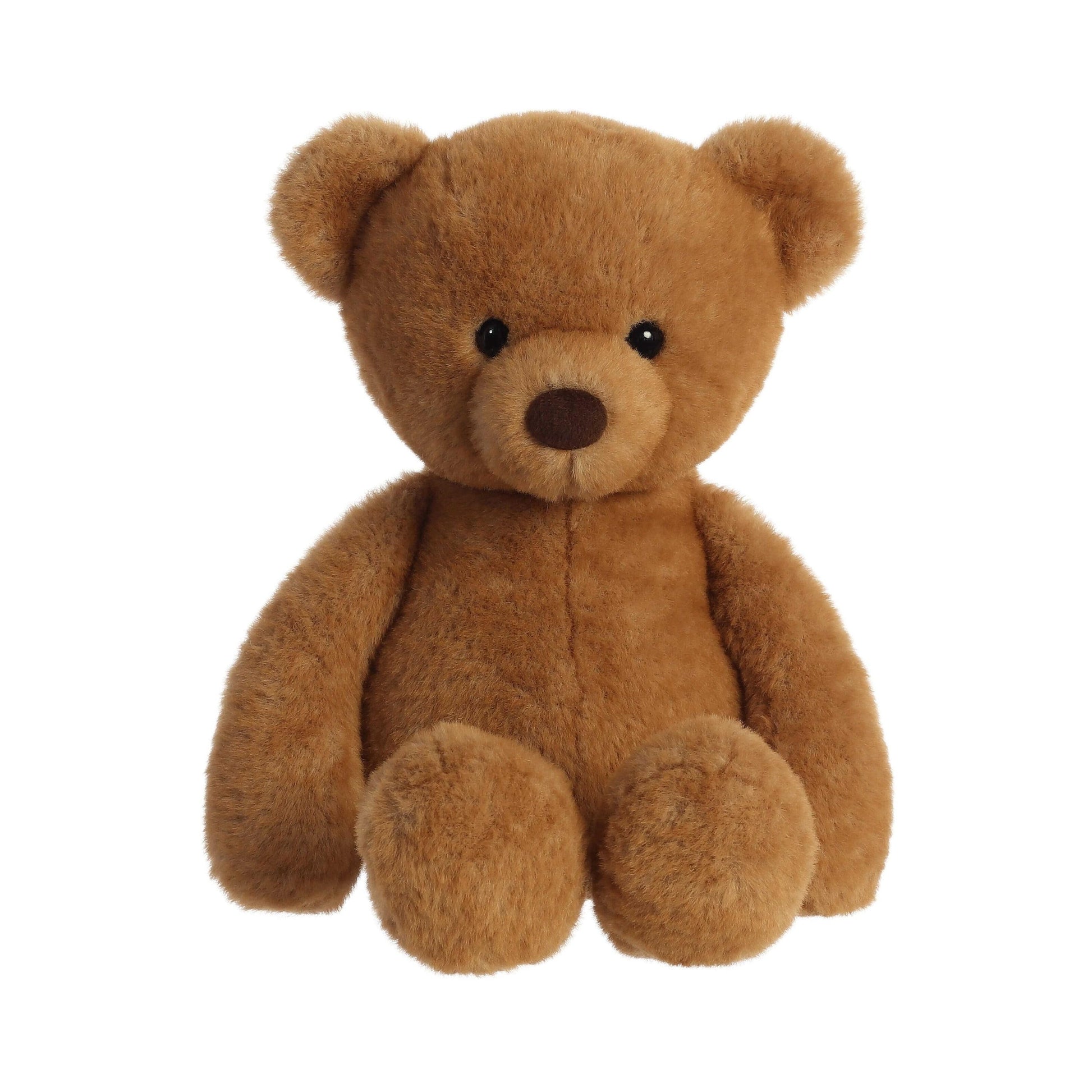 Aurora teddybeer knuffel - bruin - pluche - 42 cm - dierenknuffel - Pluchen speelgoed