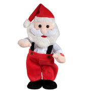 Kerstman pop - bewegend en zingend - 32 cm - kerstfiguur
