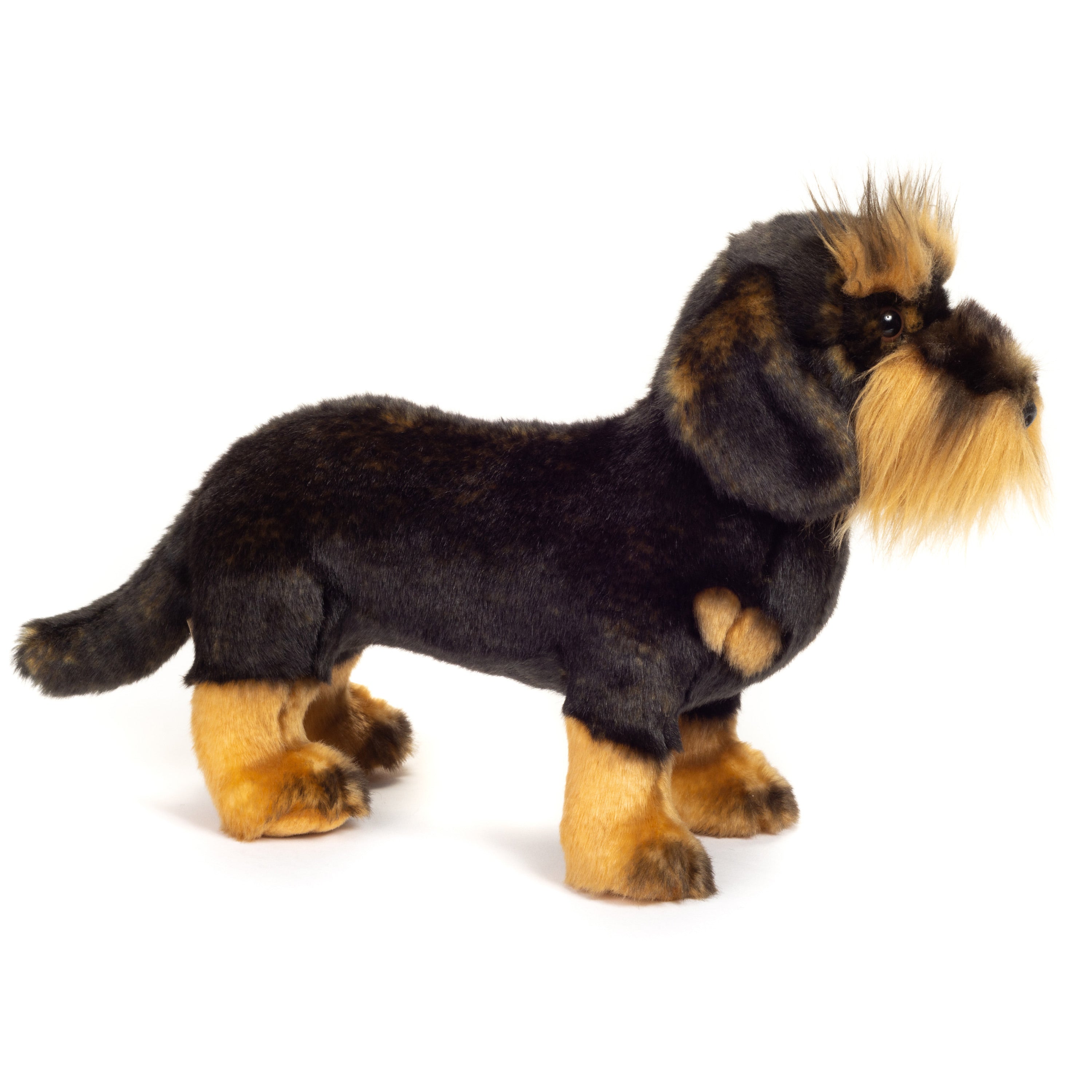 knuffeldier-hond-teckel-zachte-pluche-stof-premium-kwaliteit-knuffels-zwart-bruin-28-cm_10429669-2