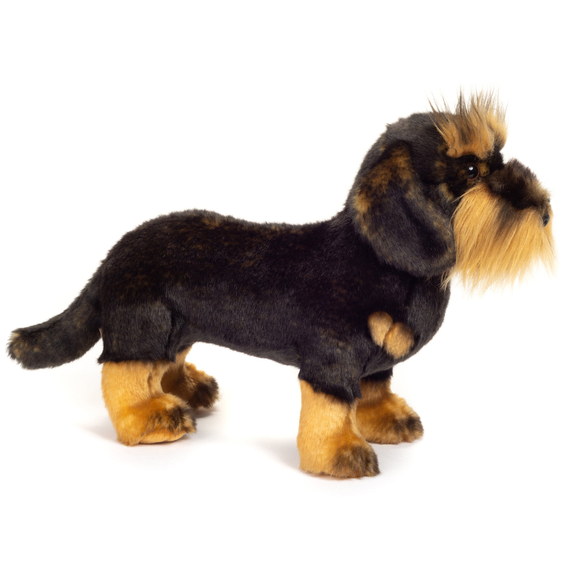 teckel-knuffel-hond-pluche-zwart-bruin-28-cm_10429669-2