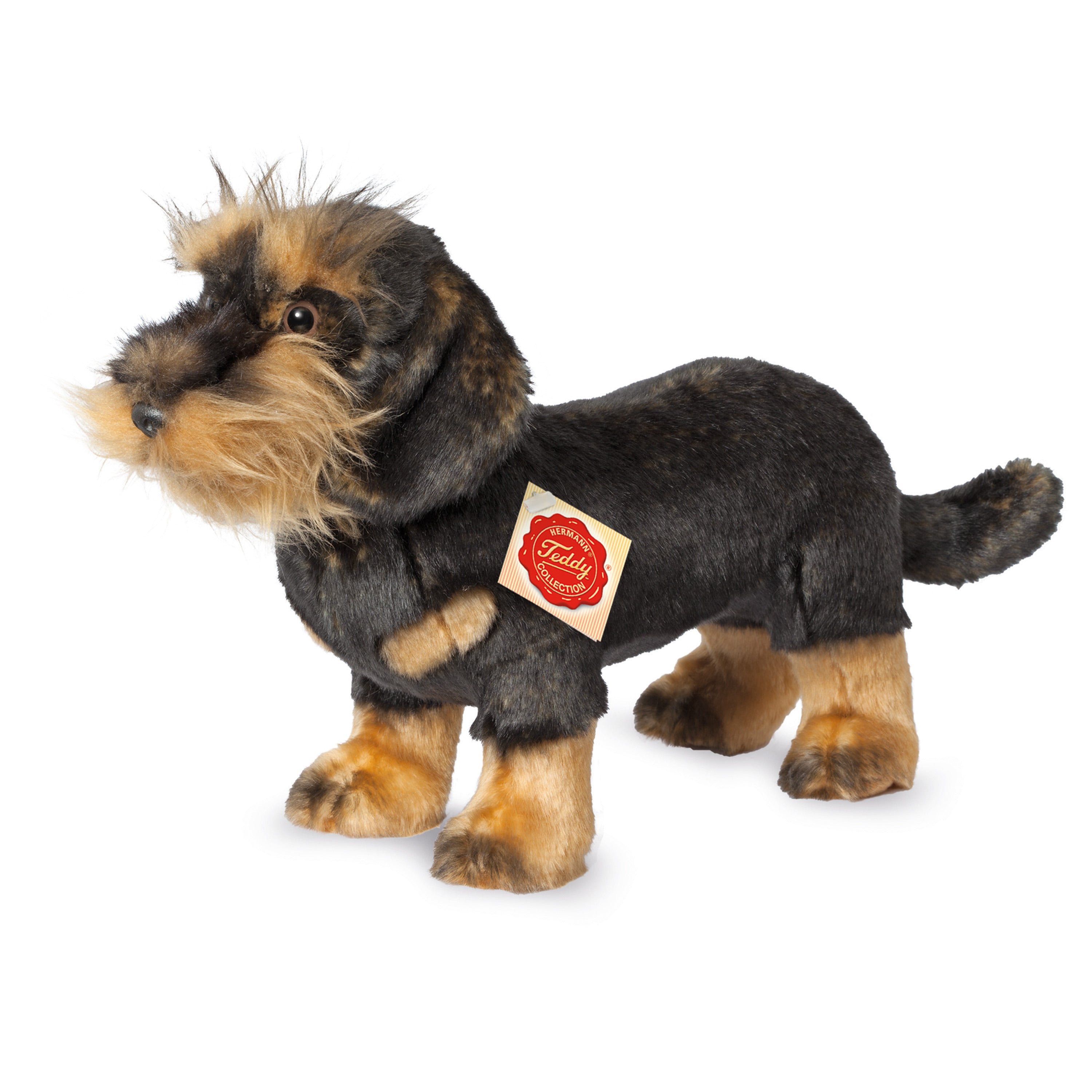 knuffeldier-hond-teckel-zachte-pluche-stof-premium-kwaliteit-knuffels-zwart-bruin-28-cm_10429669