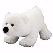 MBW ijsbeer knuffel - pluche - 17 cm - kraalogen - Pluchen speelgoed