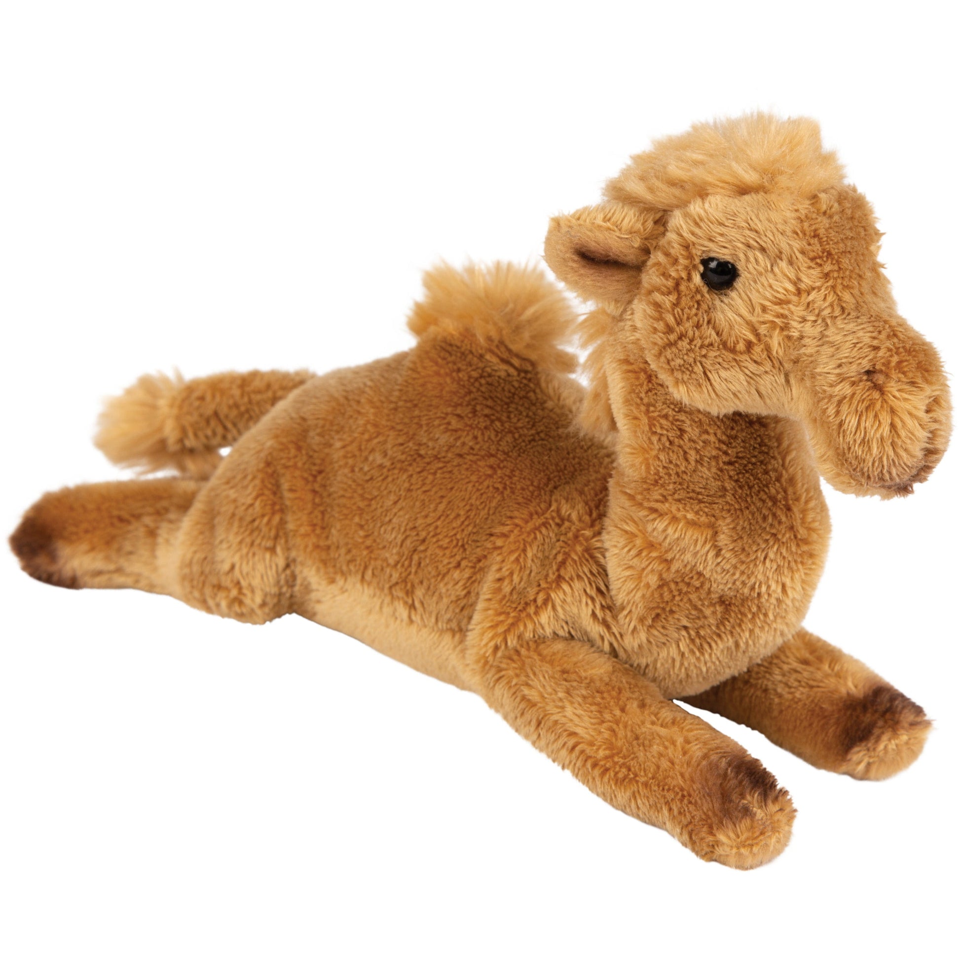 Suki Gifts kameel knuffel - bruin pluche - 15 cm - Pluchen speelgoed