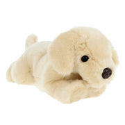 Labrador puppy knuffel - pluche - beige - 35 cm - Pluchen speelgoed