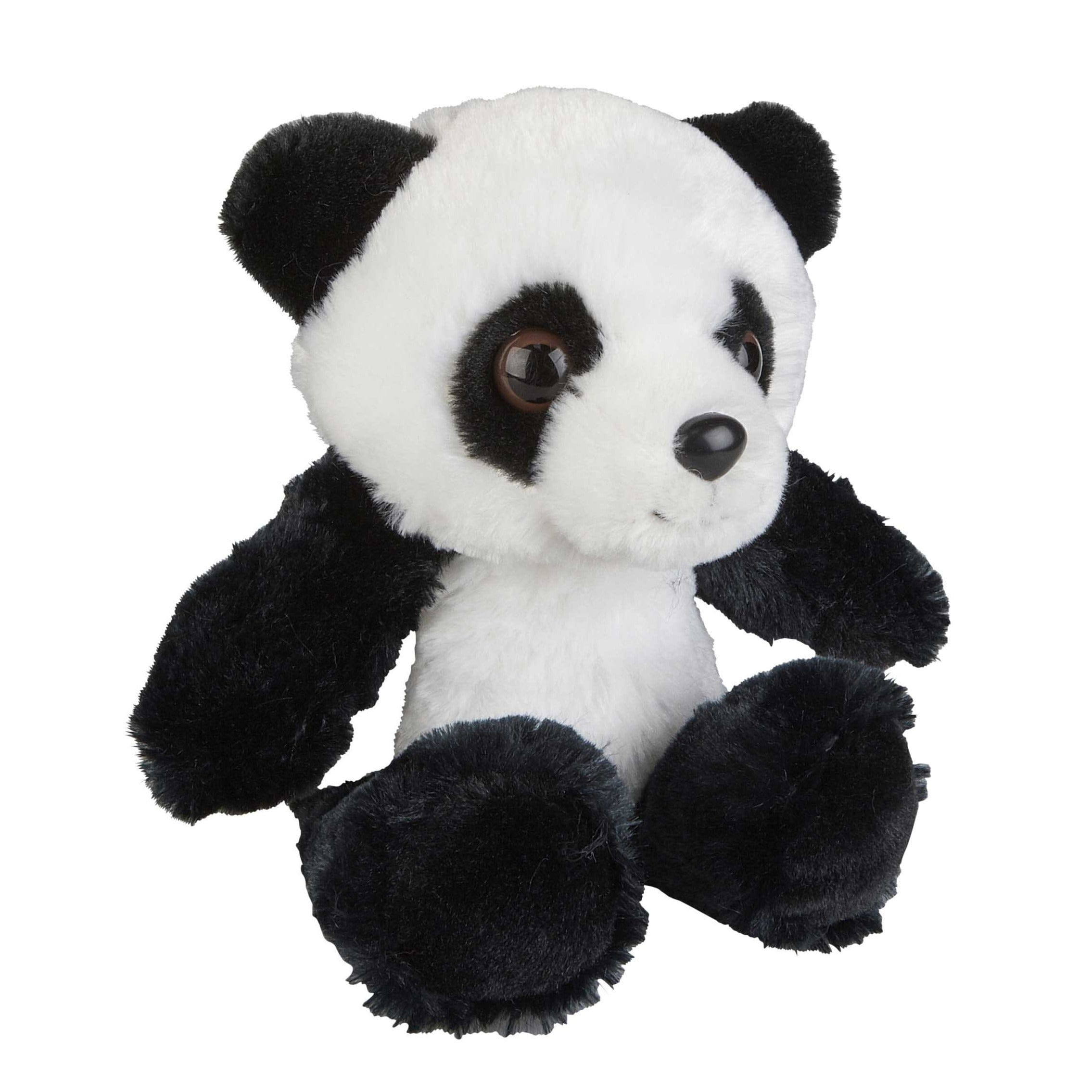 Panda beertje knuffel - pluche - 18 cm - dierenknuffel - Pluchen speelgoed