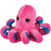 Suki Gifts inktvis knuffel - pluche - roze - 22 cm - Pluchen speelgoed