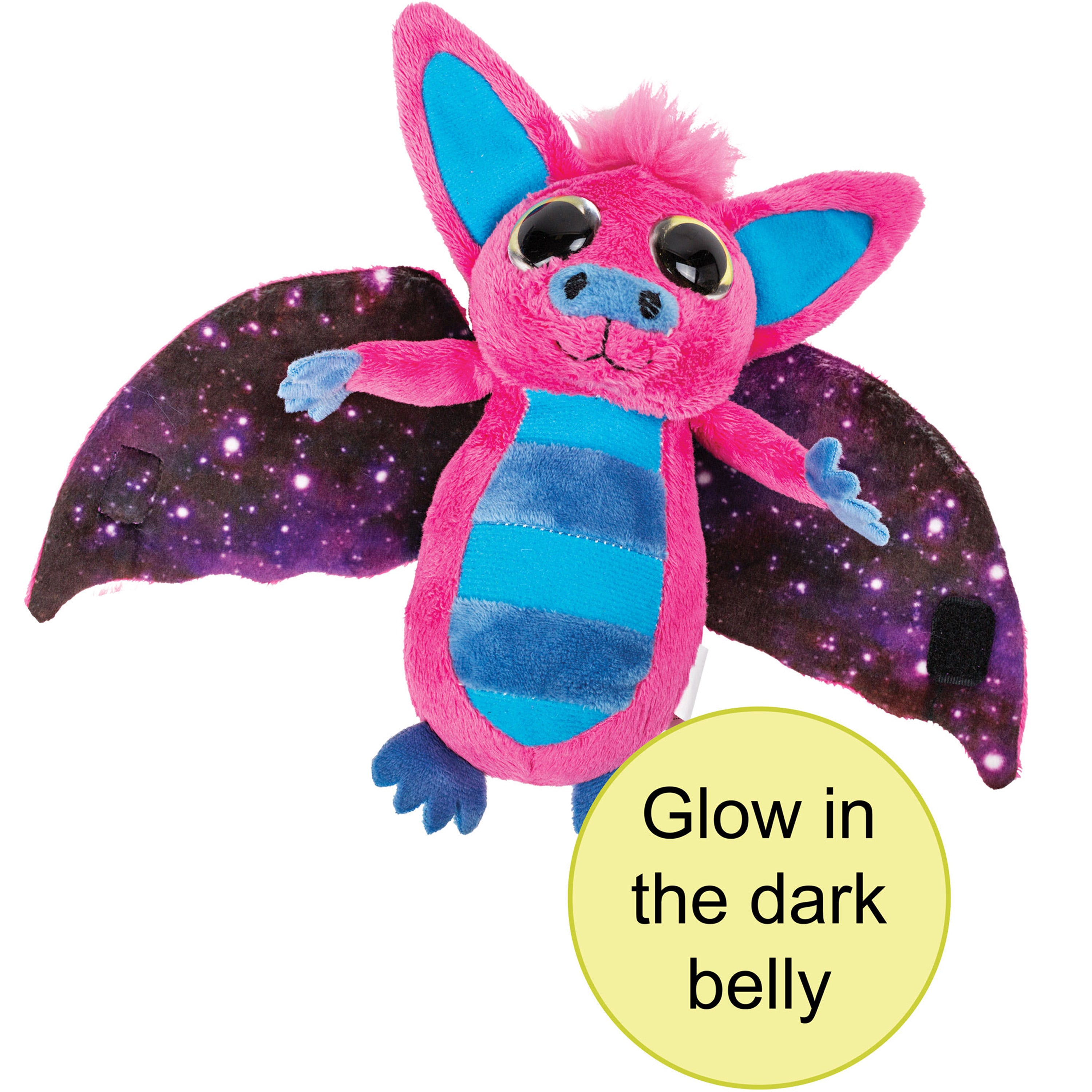 pluche-knuffeldier-vleermuis-roze-blauw-17-cm-speelgoed_10404688-1
