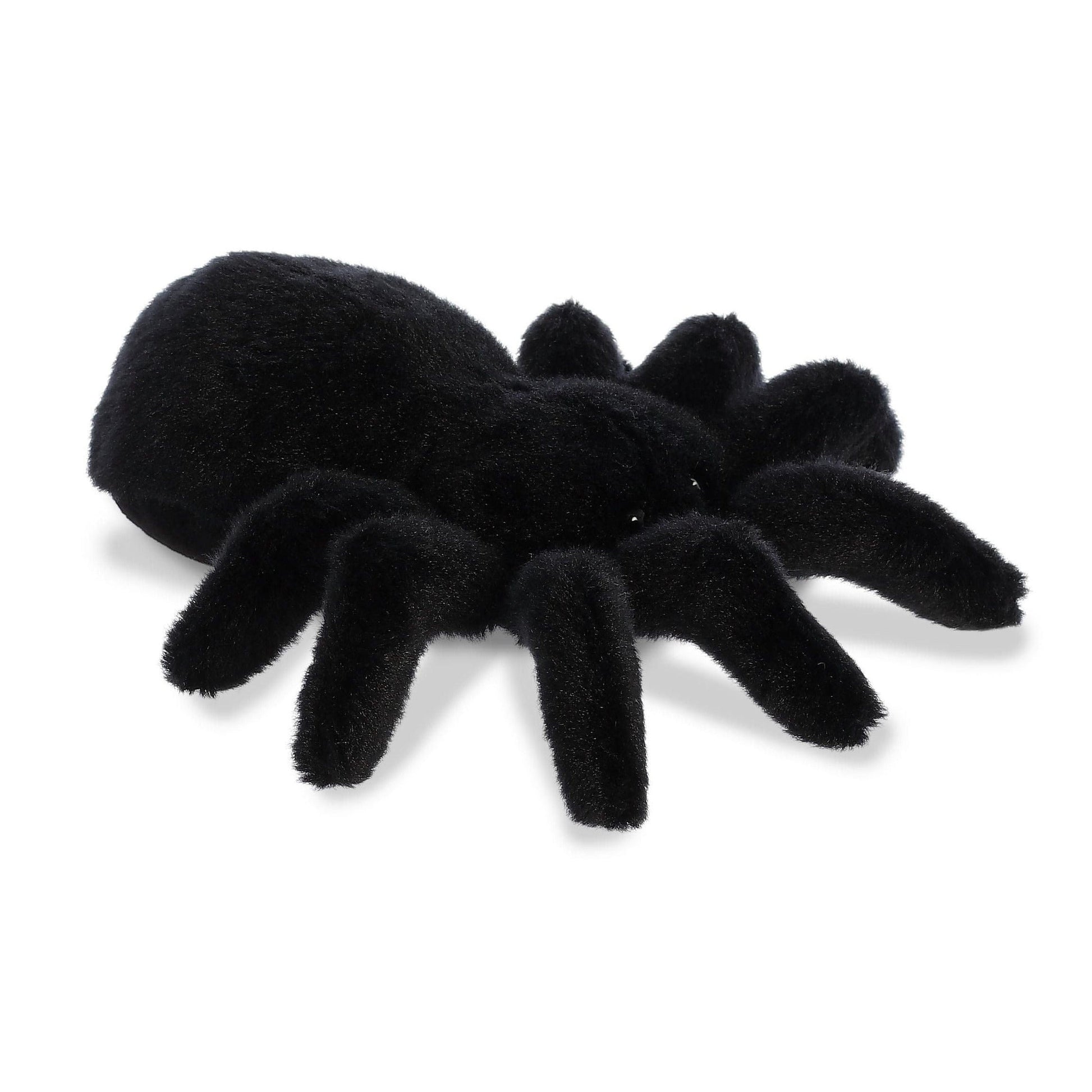 Tarantula knuffel - pluche vogelspin - 20 cm - zwart - spinnenknuffel - Pluchen speelgoed