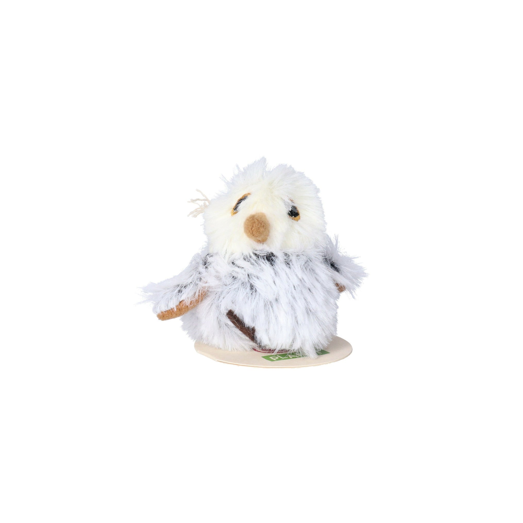 Nature Planet pluche uil sleutelhanger - knuffel - 6 cm - uil - Pluchen speelgoed