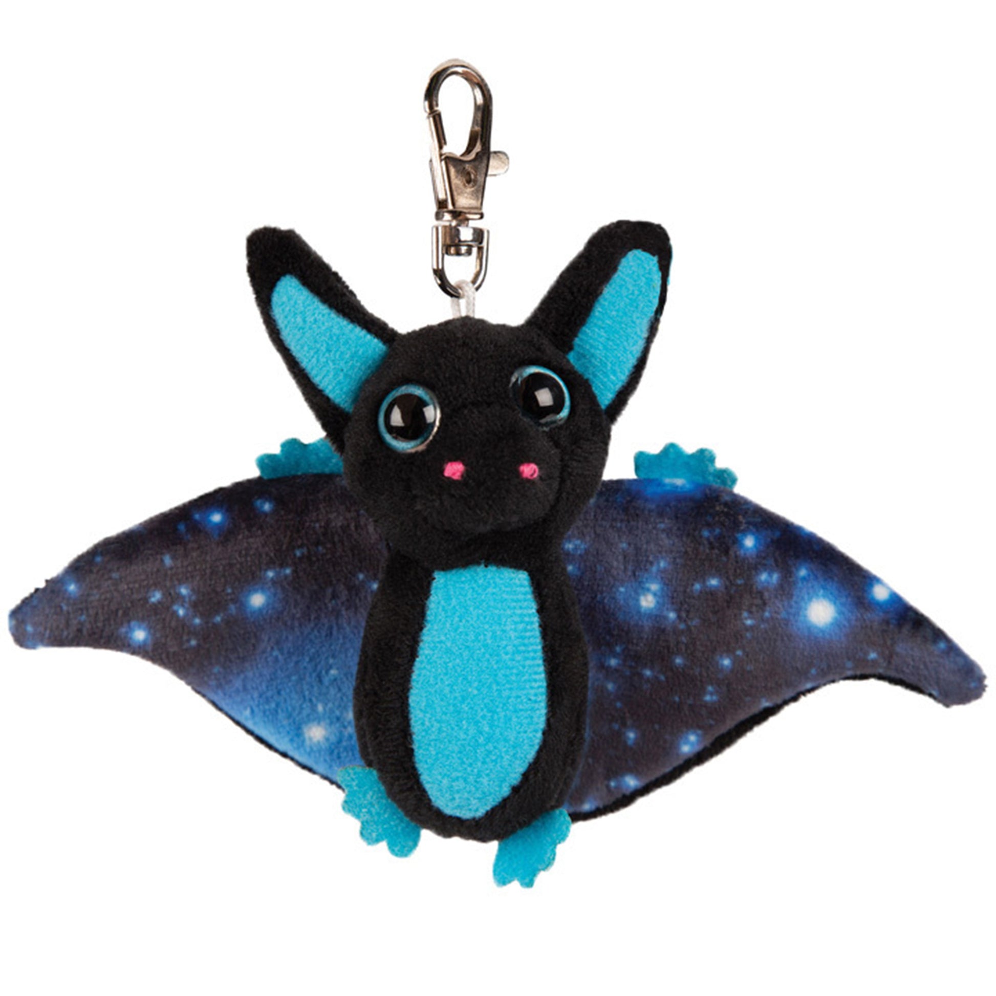 pluche-knuffeldier-vleermuis-zwart-blauw-9-cm-sleutelhanger_10404696-2