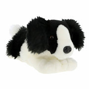Border Collie puppy knuffel - pluche - 30 cm - zwart/wit - Pluchen speelgoed