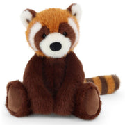 Keel Toys rode panda knuffel - pluche - zittend - 20 cm - Pluchen speelgoed